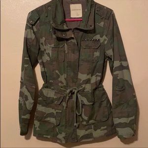 Military green jacket